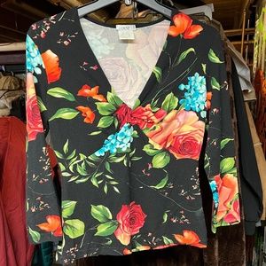 Woman's Cache Floral Top